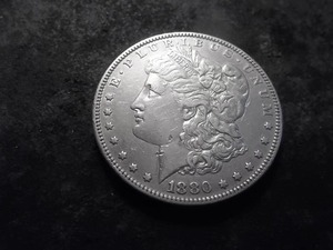 lot 4 image: 1880 O Morgan Silver Dollar Micro O