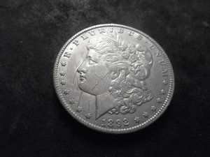 lot 21 image: 1892 O Morgan Silver Dollar
