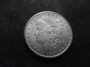 lot 25 image: 1897 S Morgan Silver Dollar
