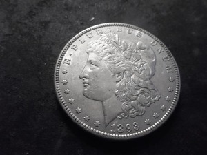 lot 38 image: 1893 Morgan Silver Dollar