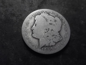 lot 42 image: 1880 CC Morgan Silver Dollar