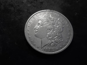 lot 43 image: 1882 OS Morgan Silver Dollar Double Die
