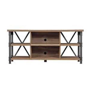 BellO Irondale 54 in. Autumn Driftwood TV Stand Fits TVs Up to 60 in. with Cable Management   Customer Returns See Pictures