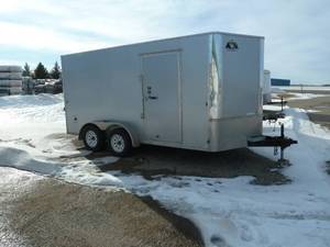 lot 10 image: 2018 R&ampM Trailer Mfg Enclosed