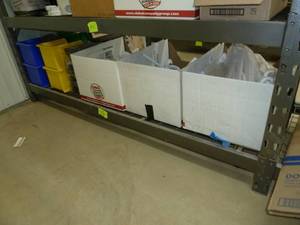 lot 16 image: PVC Hangers 4, 3 Bins