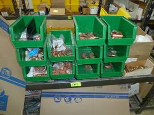 lot 44 image: Copper Sweat Fittings, Elbows & Tees