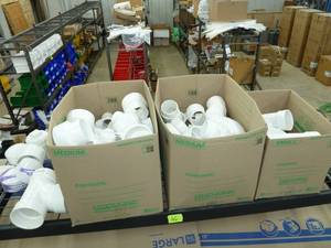 lot 66 image: PVC Fittings 3 & 4 Couplers
