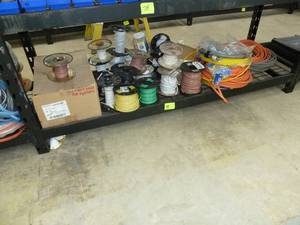 lot 79 image: Assorted Wire Spools Under Ground & Indoor