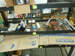 lot 88 image: Pipe Wrenches, Caulking Tubes