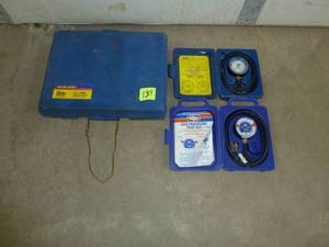 lot 134 image: Yellow Jacket Scale & Gas Pressure Test Kits