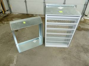 lot 153 image: Galvanized HVAC Louvers