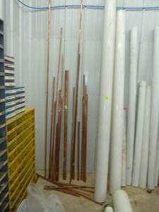 lot 160 image: Assorted Copper Sticks