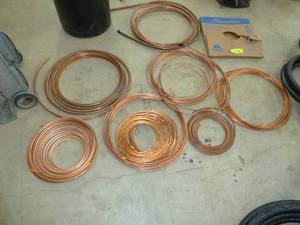 lot 176 image: Copper Tubing Coils