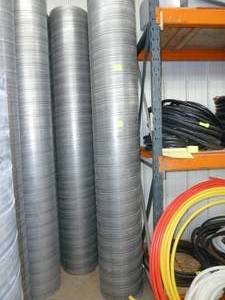 lot 199 image: Rigid Vent Pipe 18 x 10