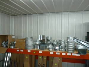 lot 210 image: Assorted Reducers & Crimped Collars