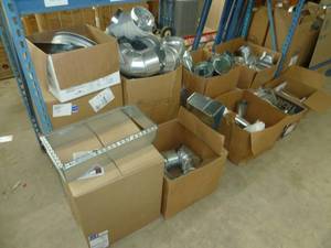 lot 219 image: HVAC Duct Elbows & Adapters