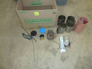 lot 247 image: Volt Meter, Copper Fittings