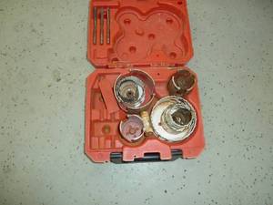 lot 331 image: Milwaukee Hole Saw Kit Faded Box