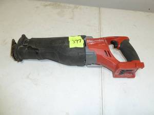 lot 397 image: Milwaukee Sawzall, 18V, Model #2720-20