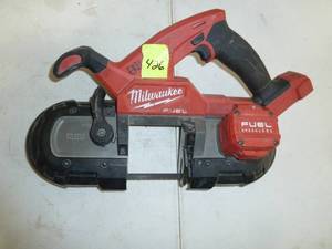 lot 426 image: Milwaukee Compact Band Saw, 18V, Model #2829-20