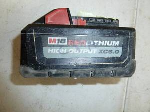 lot 455 image: Milwaukee 6.0 Lithium Battery