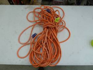 lot 462 image: 100 Cord Extension - Orange