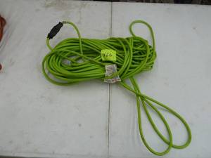 lot 466 image: 100 Cord Extension - Light Duty, Lime Green