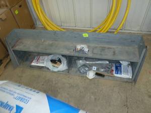 lot 497 image: Galvanized Shelf Unit for Service Truck