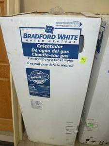 lot 503 image: Bradford White Gas Water Heater 50 gallon