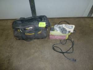 lot 356 image: Ryobi Belt Sander 115v