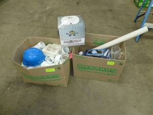 lot 577 image: PVC Fittings & Shu- Bee Socks