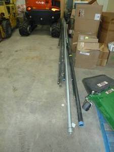 lot 590 image: Black & Galvanized Pipe Stock
