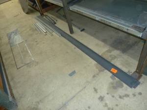 lot 631 image: Steel Stock 4 x 10 Flat Steel