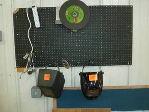 lot 650 image: Welding Helmets x 2