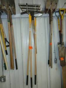 lot 663 image: Garden Rakes