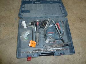 lot 677 image: Bosch Hammer Drill