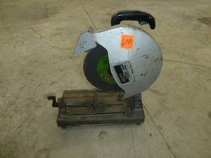 lot 678 image: Black & Decker Chop Saw 14