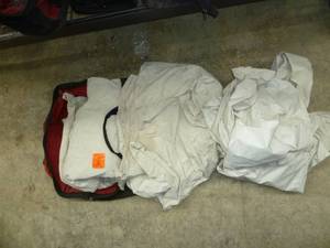 lot 745 image: Drop Tarps for Job Site x 3