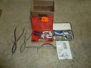 lot 761 image: Power Punch Kits x 2, Malco Dividers