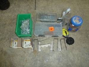 lot 784 image: Assorted Fasteners, Bolt bin, Chalk Line
