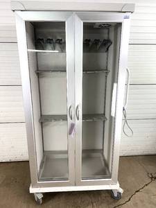 lot 20 image: WOW MSRP $16,000 InnerSpace SR2DG Roam 2 Rolling Mobile Endoscope Drying & Storage Cabinet With Glass Doors & Fan - Like New Condition MFG Date 2023 - Check Out Ebay...One sold not even close to as nice as this one for $1700 plus $400 Freight