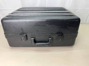 lot 34 image: Protective Padded Wheeled Hard Case with Velvet & Foam Interior & Retractable Handle - In Great Condition