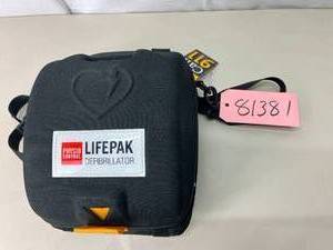 lot 42 image: MSRP $2500 Physio Control LIFEPAK CR Plus AED Emergency Defibrillator WBattery & Pads -Fully Automatic AHA Voice & Graphic Prompts - Works Great Guaranteed However Pads & Battery Are Expired & Should Be Replaced Soon