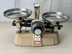 lot 47 image: Ohaus Dial-O-Gram Balance Weighing Scale - 5 lbs. Max Weight Capacity - In Great Condition