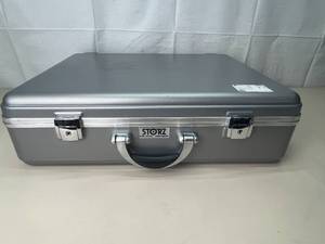 lot 56 image: Karl Storz 11303BNX Video Intubation Scope Padded Hard Case - Case Only With Keys - In Great Condition