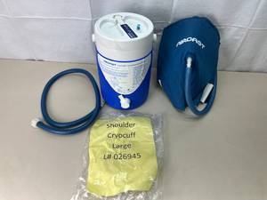 lot 58 image: Aircast 12A01 CryoCuff Cooler Compression Therapy with Shoulder Cuff - In Great Condition