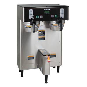 lot 36 image: MSRP $3500 High Quality Bunn Dual TF DBC MP 30A ThermoFresh Stainless Steel Digital Control Coffee Brewer - In Great Working Condition