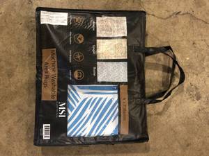 lot 15 image: MSI Machine Washable Area Rug Customer Returns See Pictures