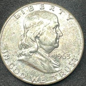 1963 Franklin Half Dollar