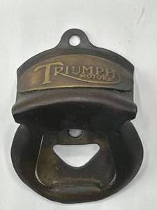Triumph Motorcycle Metal Bottle Opener